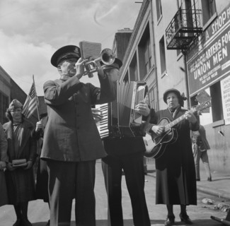 Trio. Salvation Army, San Francisco, California.