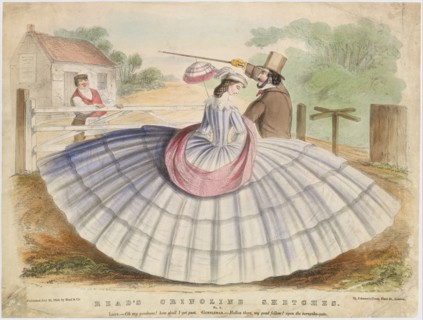 Read's Crinoline Sketches, No. 9, July 22, 1859.
