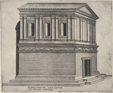 Sepulchrum Antiquum Ad Viam Appiam, ca. 1550-60.