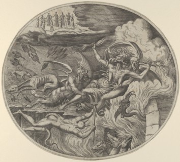 Envy, from the 'Seven Deadly Sins', ca. 1550-55.