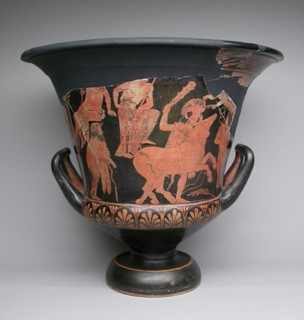 Calyx Krater (Mixing Bowl), about 400-380 BCE.