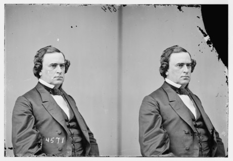 Hon. Willard Saulsbury, between 1855 and 1865.