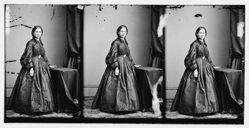 Evans, Miss, (Welsh lecturer), ca. 1860-1865.