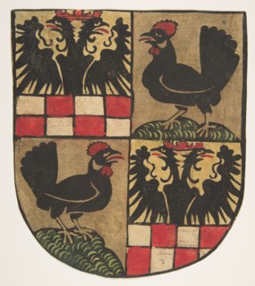 Arms of the Counts of Botenlauben, 1480-1500.