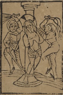 The Flagellation (Schr. 308c), 15th century.