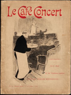 Portfolio Cover for Le Café-Concert, 1893.