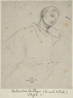Study for "Instruction Publique", c. 1873.
