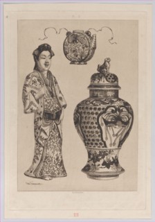Plate II; from History of Porcelain, 1862.