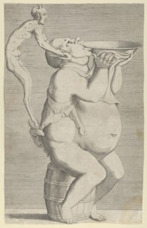 Silenus, as a Vase, Satyr Handle, 1540-56.