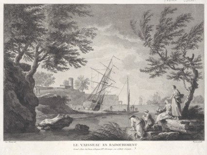 The Ship Being Repaired, ca. 1750-1800.