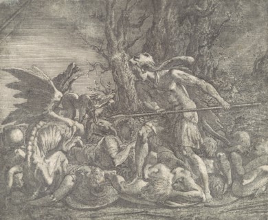 Cadmus killing the Dragon, ca. 1540-45.