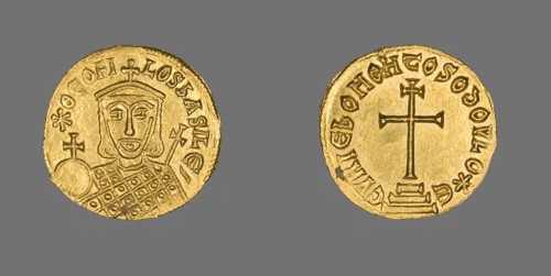 Solidus (Coin) of Theophilus, 829-831.