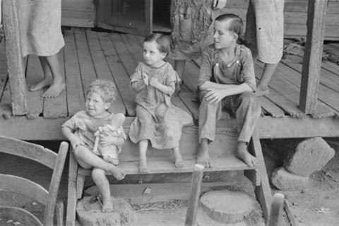 Tengle children, Hale County, Alabama.