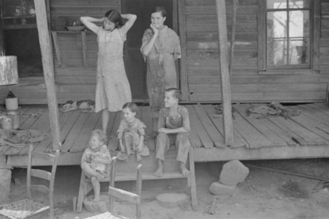 Tengle children, Hale County, Alabama.