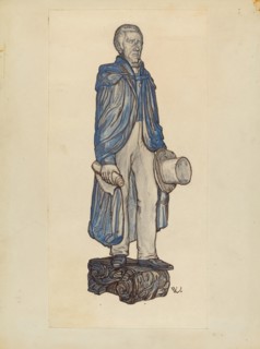 Figurehead: "Andrew Jackson", c. 1938.