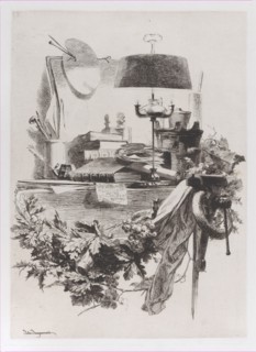 The Engraver's Instruments, ca. 1862.