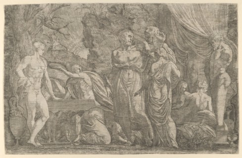 Hercules dressed as a Woman, 1540-56.