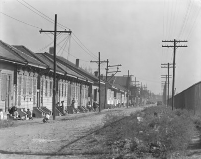 New Orleans Negro street. Louisiana.