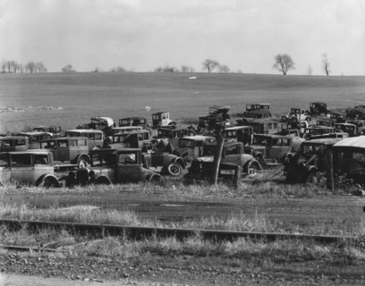 Auto dump near Easton, Pennsylvania.