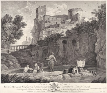 Fourth View of Italy, ca. 1750-1800.