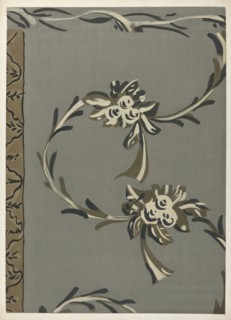 Free Hand Decorated Wall, 1935/1942.