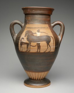Amphora (Storage Jar), 530-520 BCE.