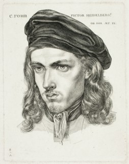 Portrait of Karl Philip Fohr, 1818.