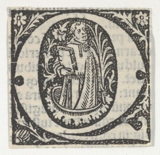 Decorated Roman alphabet, ca. 1499.