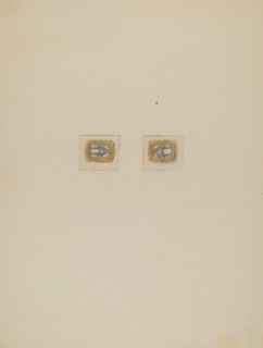 Gentleman's Stock Buckles, c. 1936.