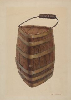 Triangle Field Water Keg, c. 1939.