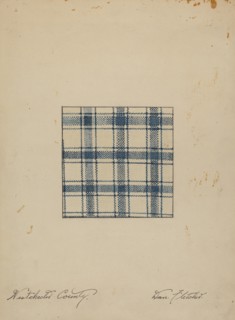 Piece of Handwoven Linen, c. 1937.