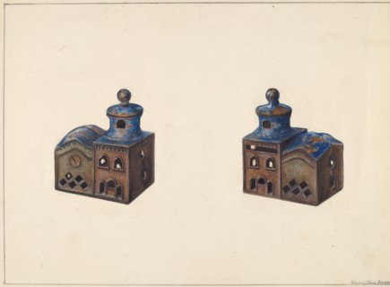 Russian Church Coin Bank, c. 1938.