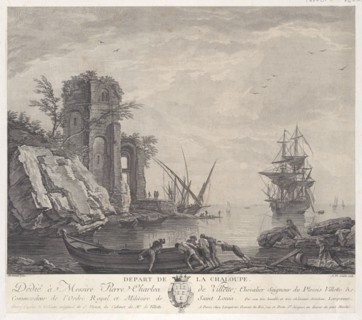 Departure of the Ship, ca. 1770.