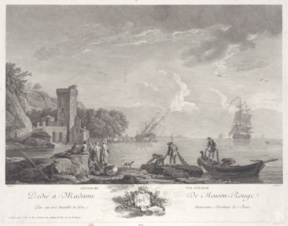 Seventh View of Italy, ca. 1770.