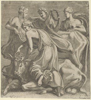 The Rape of Europa, ca. 1542-45.