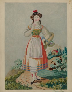 Embroidery Needlepoint, c. 1937.