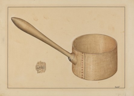 Shaker Wooden Dipper, 1935/1942.