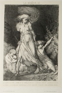 Plate Three from Misery, 1851.