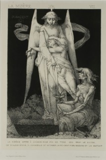 Plate Seven from Misery, 1851.
