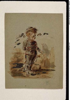 Boy in Soldier's Uniform, n.d.