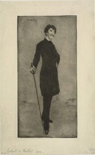Portrait of Whistler, c. 1888.