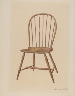 Windsor Comb-Back Chair, 1940.