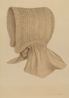 Quaker's Baby Bonnet, c. 1937.