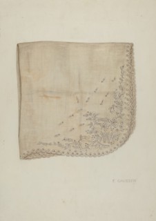 Wedding Handkerchief, c. 1939.