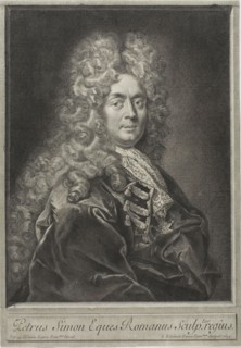 Pierre Simon, Engraver, 1694.