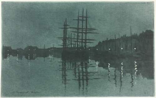 The Basin at Dieppe, 1883/89.