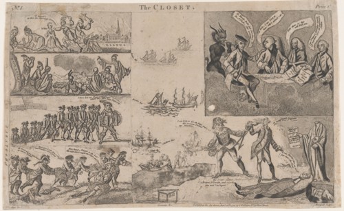 The Closet, January 28, 1778.