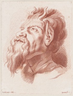 Head of a satyr, ca. 1755-93.