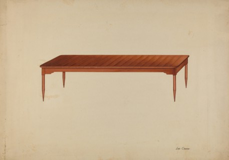 Shaker Dining Table, c. 1941.