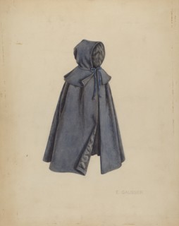 Shaker Doll's Cloak, c. 1939.